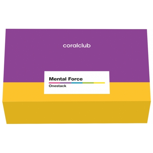 Atmiņa un uzmanība: Onestack Mental Force (Coral Club)