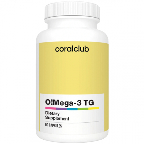 ПНЖК и Фосфолипиды: Omega-3 / O!Mega-3 TG / О!Мега-3 ТГ, 90 капсул, fish oil, for heart, from angina pectoris, from atheroscl